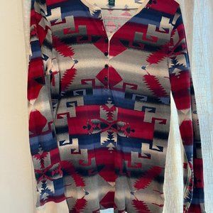 Ralph Lauren Southwest cotton casual pull over shirt